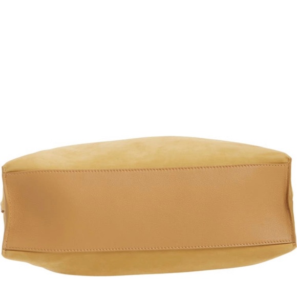 LOEWE
Flamenco leather-trimmed nubuck clutch - Picture 6 of 16